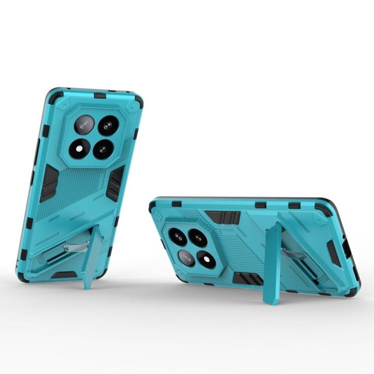 Защитный чехол Deexe Bibercas для Xiaomi Redmi Note 14 Pro Plus - Baby Blue: фото 2 из 6