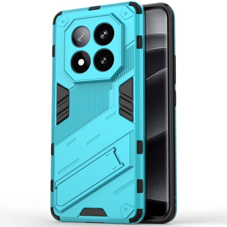 Защитный чехол Deexe Bibercas для Xiaomi Redmi Note 14 Pro Plus - Baby Blue: фото 1 из 6