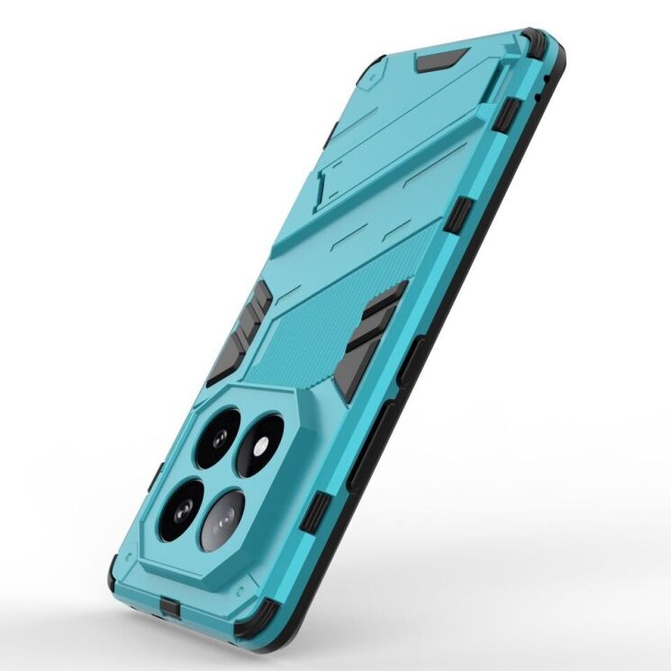 Защитный чехол Deexe Bibercas для Xiaomi Redmi Note 14 Pro Plus - Baby Blue: фото 3 из 6