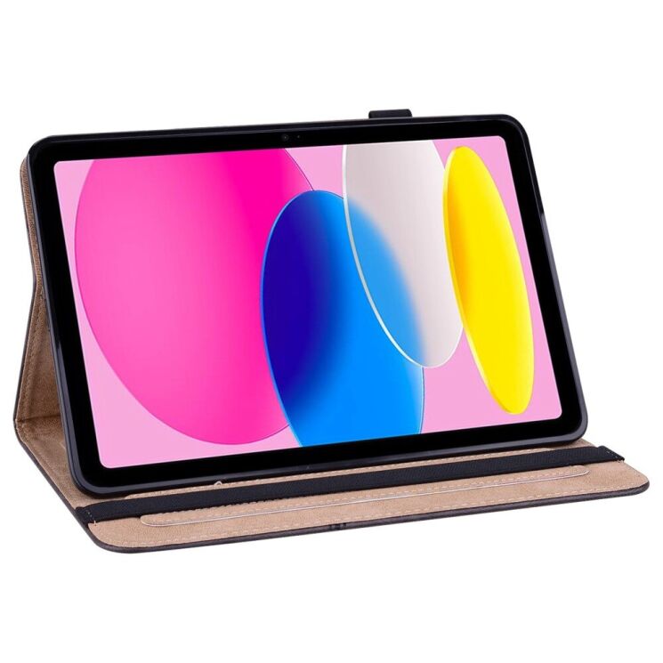 Защитный чехол Deexe Business Cover для Apple iPad 10.9 (2022) / iPad 11 (2025) - Black: фото 2 из 12