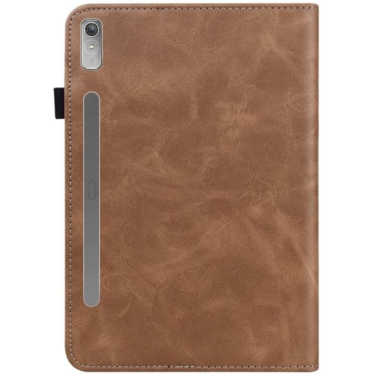 Защитный чехол Deexe Business Cover для Lenovo Tab P11 Pro Gen 2 - Brown: фото 5 из 11