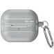 Захисний чохол Deexe Carbon Case для Samsung Galaxy Buds 3 / Buds 3 Pro - Light Grey (360905LH). Фото 1 з 8