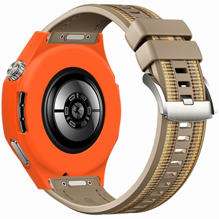 Защитный чехол Deexe Color Frame для Huawei Watch GT 6 Pro (46mm) - Orange (423403O) Защитный чехол Deexe Color Frame для Huawei Watch GT 6 Pro (46mm) - Orange: фото 4 из 4