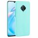 Защитный чехол Deexe Croco Style для VIVO V17 - Cyan (317006C). Фото 1 из 5