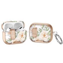 Защитный чехол Deexe Crystal Lock для AirPods Pro 2 - Transparent Rose: фото 1 из 9