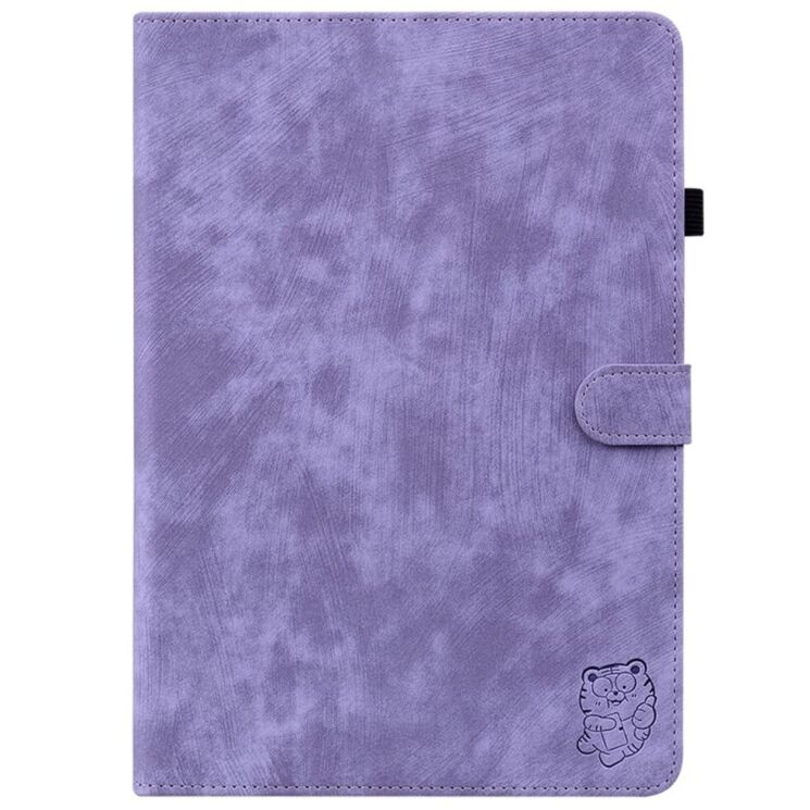 Защитный чехол Deexe Cute Tiger для Lenovo Tab K11 Plus - Purple: фото 5 из 6