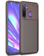 Захисний чохол Deexe Fusion для Realme 5 - Coffee (213703C)