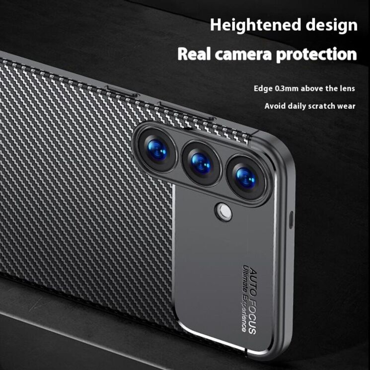 Захисний чохол Deexe Fusion для Samsung Galaxy S25 (S931) - Black: фото 8 з 8