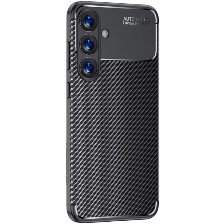Захисний чохол Deexe Fusion для Samsung Galaxy S25 (S931) - Black: фото 3 з 8