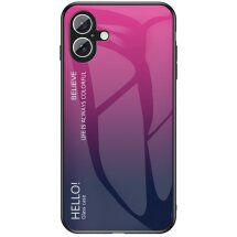 Захисний чохол Deexe Gradient Color для Apple iPhone 16 - Rose: фото 1 з 7