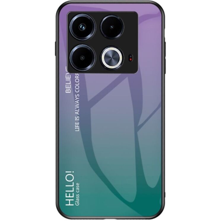 Защитный чехол Deexe Gradient Color для Infinix Note 40 - Purple: фото 1 из 7