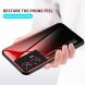Защитный чехол Deexe Gradient Color для Motorola Edge 50 Fusion - Red / Black (354250RB). Фото 3 из 12