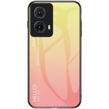 Защитный чехол Deexe Gradient Color для Motorola Moto G85 - Yellow: фото 1 из 11