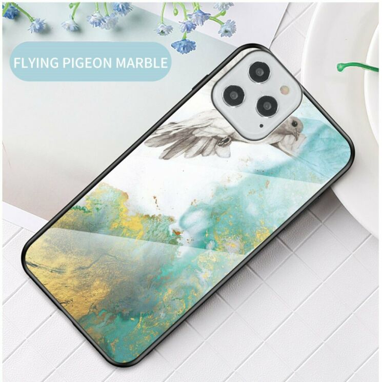 Защитный чехол Deexe Gradient Pattern для Apple iPhone 12 / iPhone 12 Pro - Flying Pigeon: фото 2 из 10