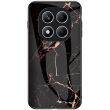 Защитный чехол Deexe Gradient Pattern для Xiaomi Redmi Note 14 Pro - Black / Gold (379103BF)