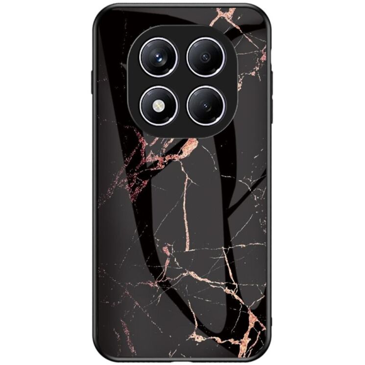 Защитный чехол Deexe Gradient Pattern для Xiaomi Redmi Note 14 Pro - Black / Gold: фото 1 из 8