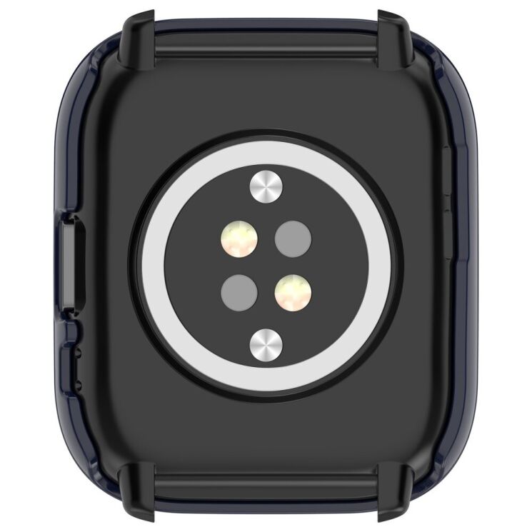 Защитный чехол Deexe Hard Frame для Huami Amazfit Active (A2211) - Dark Blue: фото 7 из 8