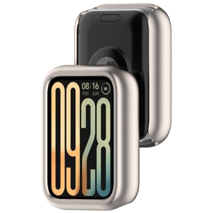 Защитный чехол Deexe Hard Frame для Xiaomi Mi Smart Band 9 Pro - Starlight: фото 6 из 7