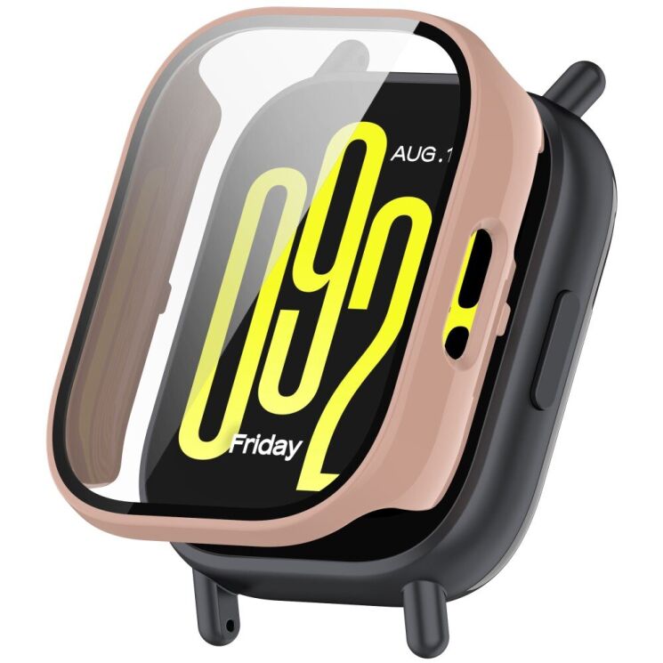 Защитный чехол Deexe Hard Frame для Xiaomi Redmi Watch 5 Active - Pink: фото 1 из 6