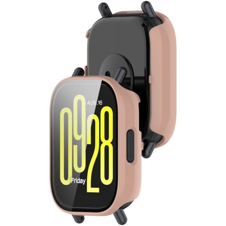 Защитный чехол Deexe Hard Frame для Xiaomi Redmi Watch 5 Active - Pink: фото 6 из 6
