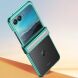 Захисний чохол Deexe Hinge Guard (FF) для Motorola Razr 50 - Silver (358716S). Фото 2 з 9