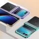 Захисний чохол Deexe Hinge Guard (FF) для Motorola Razr 50 - Silver (358716S). Фото 8 з 9