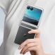 Захисний чохол Deexe Hinge Guard (FF) для Motorola Razr 50 - Silver (358716S). Фото 6 з 9