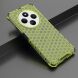 Защитный чехол Deexe Honeycomb Series для Xiaomi Redmi 14C / Redmi A4 5G / Poco C75 - Green (366050G). Фото 2 из 5