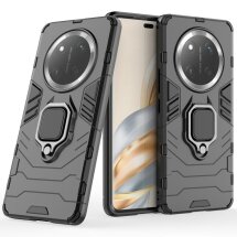 Защитный чехол Deexe Hybrid Case для Honor Magic 7 Lite - Black: фото 1 из 6