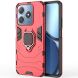 Защитный чехол Deexe Hybrid Case для Realme C63 / C61 / Note 60x - Red (359713R). Фото 2 из 6