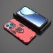Защитный чехол Deexe Hybrid Case для Realme C63 / C61 / Note 60x - Red (359713R). Фото 4 из 6