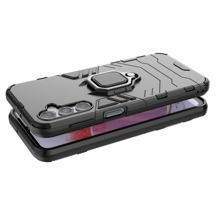 Защитный чехол Deexe Hybrid Case для Samsung Galaxy S23 FE - Black: фото 4 из 6