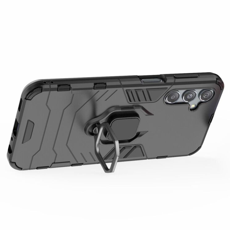 Защитный чехол Deexe Hybrid Case для Samsung Galaxy S23 FE - Black: фото 3 из 6