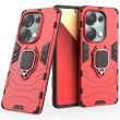 Захисний чохол Deexe Hybrid Case для Xiaomi Redmi Note 14S - Red (375941R)