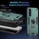 Защитный чехол Deexe Hybrid Shell для Infinix Hot 50 Pro Plus - Blue (376206L). Фото 6 из 7
