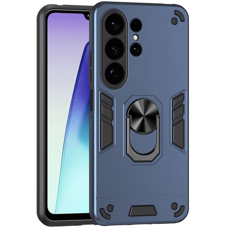 Защитный чехол Deexe Hybrid Shell для Samsung Galaxy S26 Ultra - Blue: фото 1 из 7