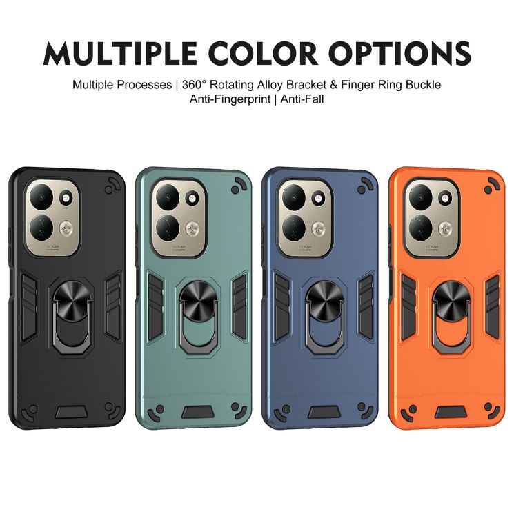 Захисний чохол Deexe Hybrid Shell для Xiaomi Redmi 17 - Green: фото 8 з 8