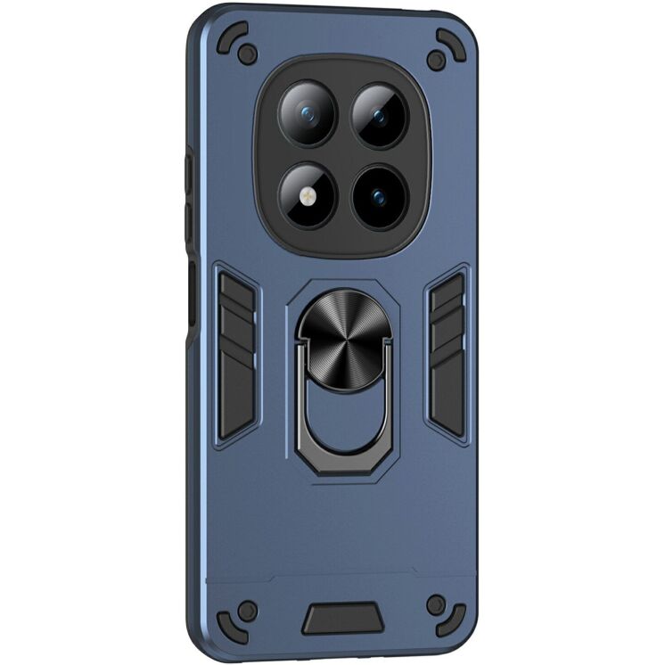 Защитный чехол Deexe Hybrid Shell для Xiaomi Redmi Note 15 Pro Plus / Poco M8 Pro 5G - Blue: фото 1 из 7