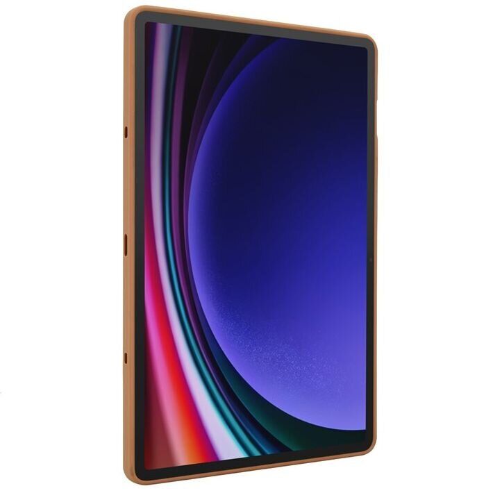 Захисний чохол Deexe Kick Shell для Samsung Galaxy Tab S9 (X710/716) / S9 FE (X510/516) - Gold: фото 3 з 10