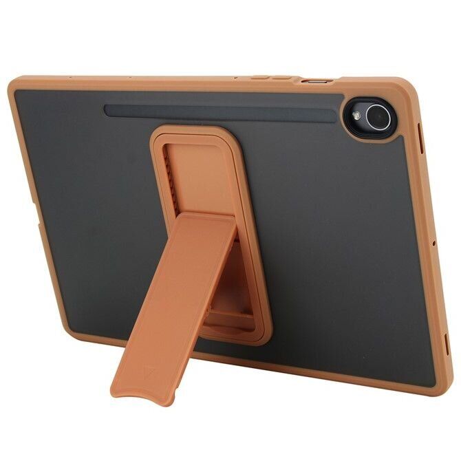 Захисний чохол Deexe Kick Shell для Samsung Galaxy Tab S9 (X710/716) / S9 FE (X510/516) - Gold: фото 2 з 10