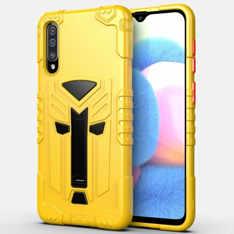 Защитный чехол Deexe King Kong Series для Samsung Galaxy A30s (A307) / A50s (A507) - Yellow: фото 1 из 11