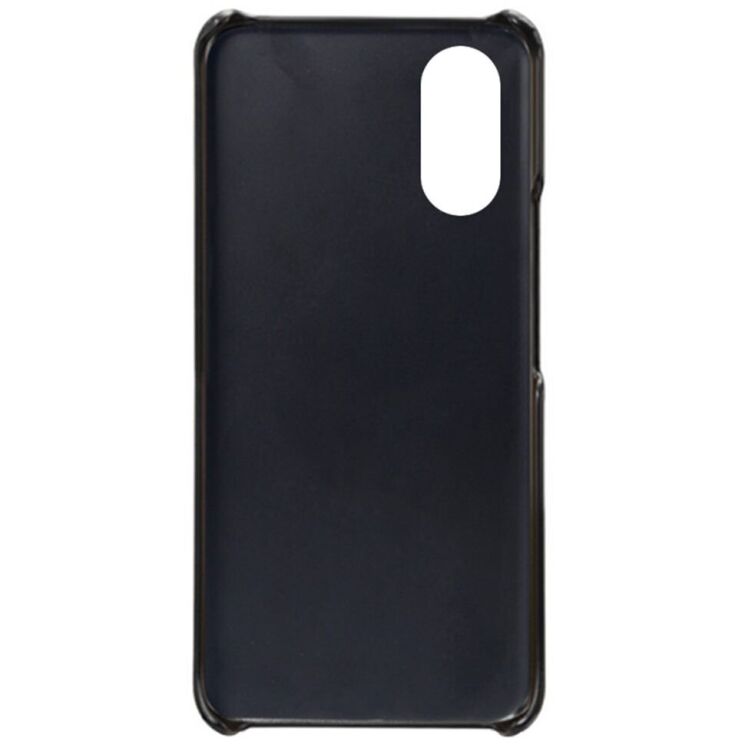 Захисний чохол Deexe Leather Back Cover для OPPO A38 / A18 - Black: фото 4 з 4