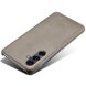 Защитный чехол Deexe Leather Back Cover для Samsung Galaxy A16 (A165) - Grey (365269H). Фото 3 из 4