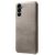 Захисний чохол Deexe Leather Back Cover для Samsung Galaxy A16 (A165) - Grey: фото 1 з 4
