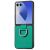 Защитный чехол Deexe Litchi Ring Case для Samsung Galaxy Flip 8 - Green: фото 1 из 11