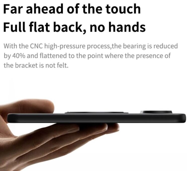 Защитный чехол Deexe Mag Stand для Google Pixel 9 / 9 Pro - Black: фото 10 из 13