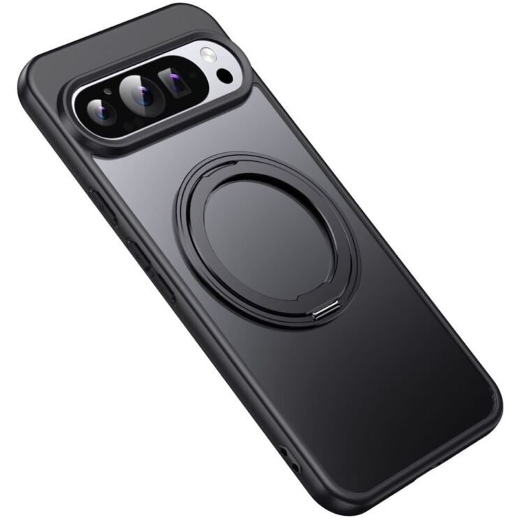 Защитный чехол Deexe Mag Stand для Google Pixel 9 / 9 Pro - Black: фото 2 из 13