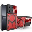 Защитный чехол Deexe Magnetic Space для Infinix Note 30 - Red (330023R)