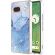 Защитный чехол Deexe Marble Case для Google Pixel 7a - Blue (322046L)