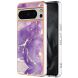 Защитный чехол Deexe Marble Style для Google Pixel 8 Pro - Purple (325834V). Фото 1 из 6